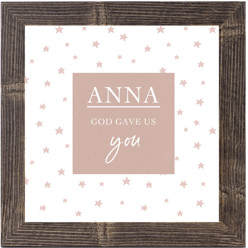 Personalized God Gave Us You pink by Summer Snow PER183