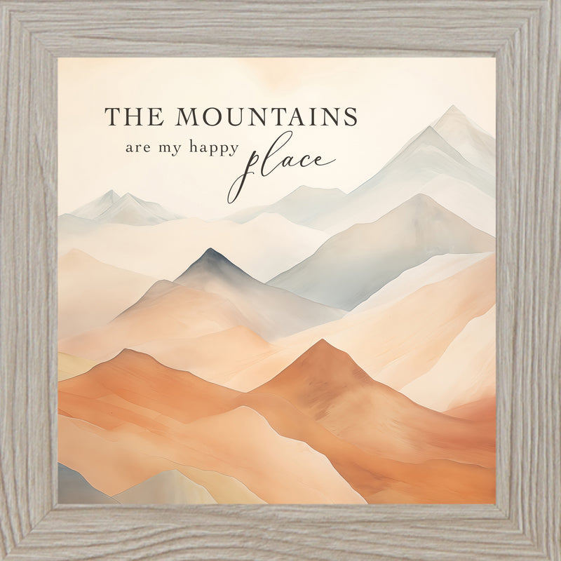 The Mountains Are My Happy Place by Summer Snow SN134
