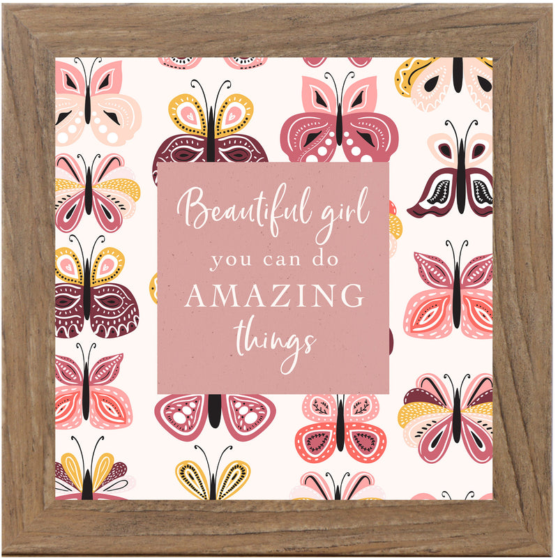 Beautiful Girl You Can Do Amazing Things by Summer Snow SN160