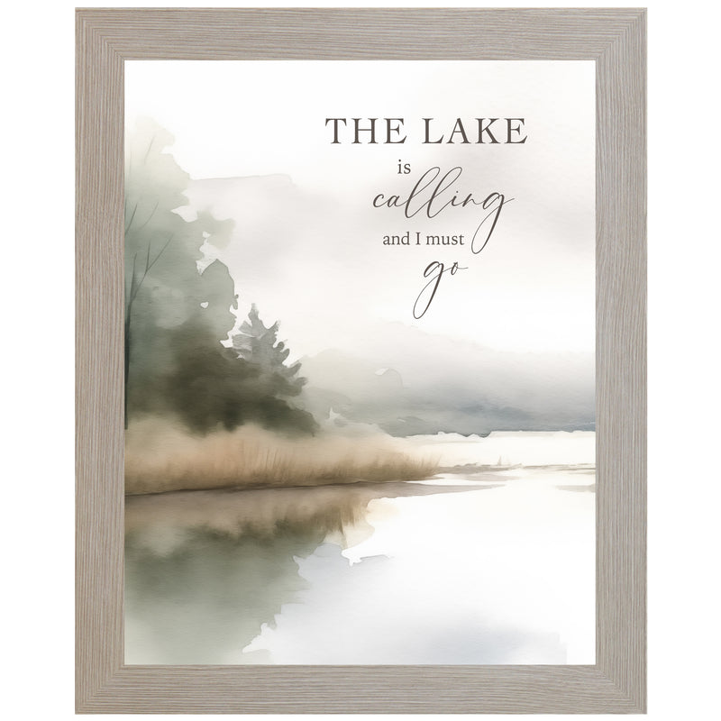 The Lake is Calling and I Must Go by Summer Snow SN361