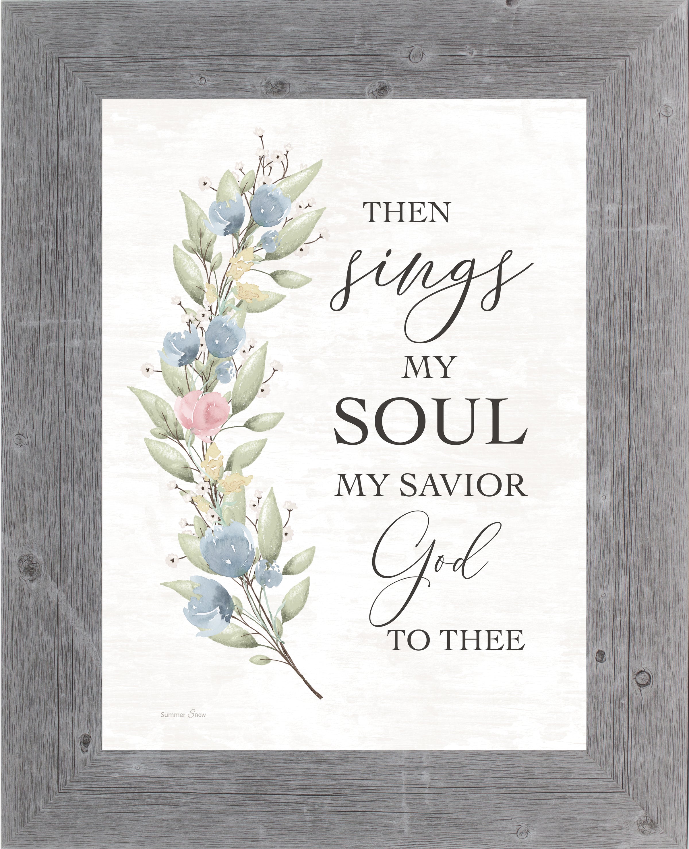 Then Sings My Soul by Summer Snow SA369