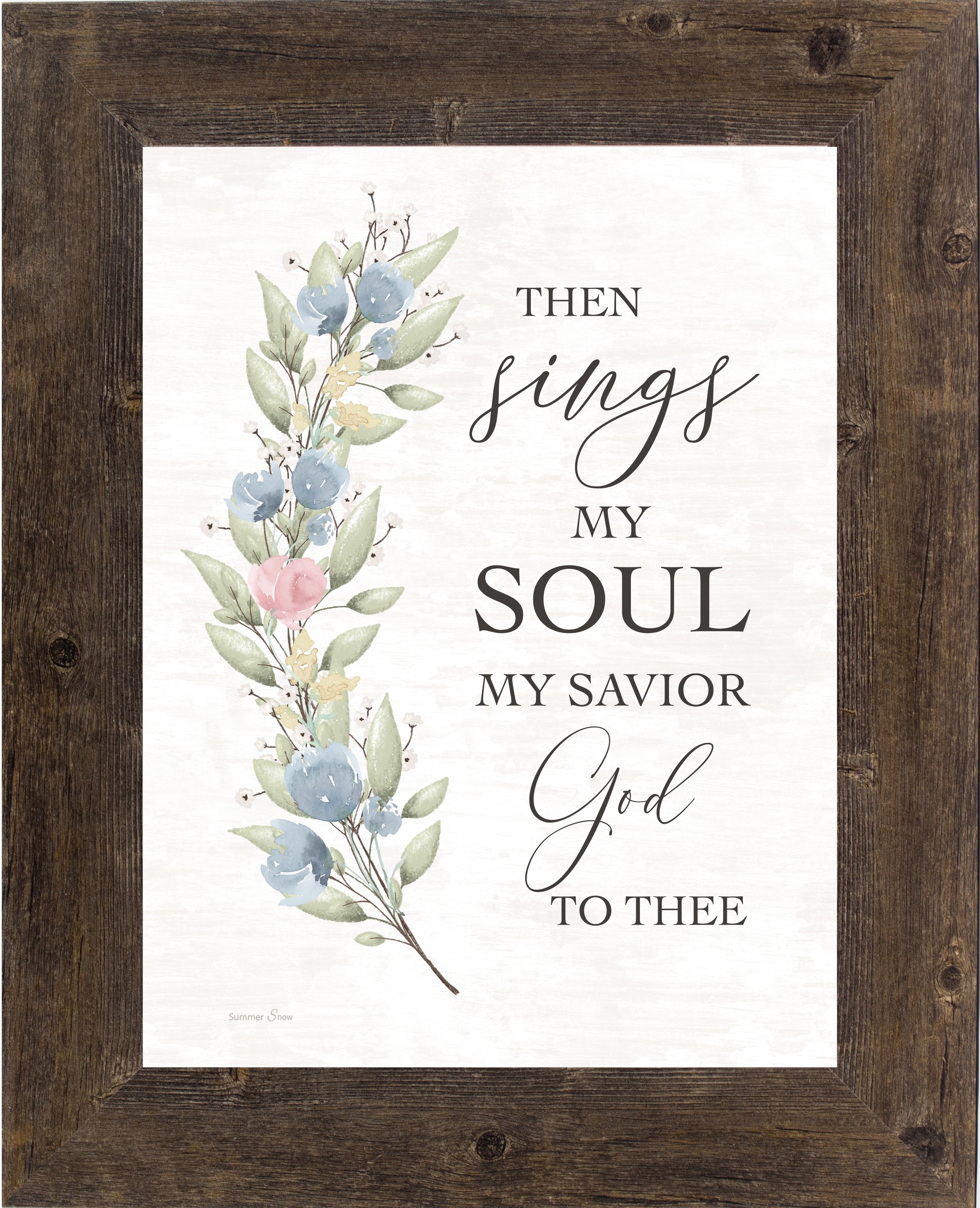 Then Sings My Soul by Summer Snow SA369