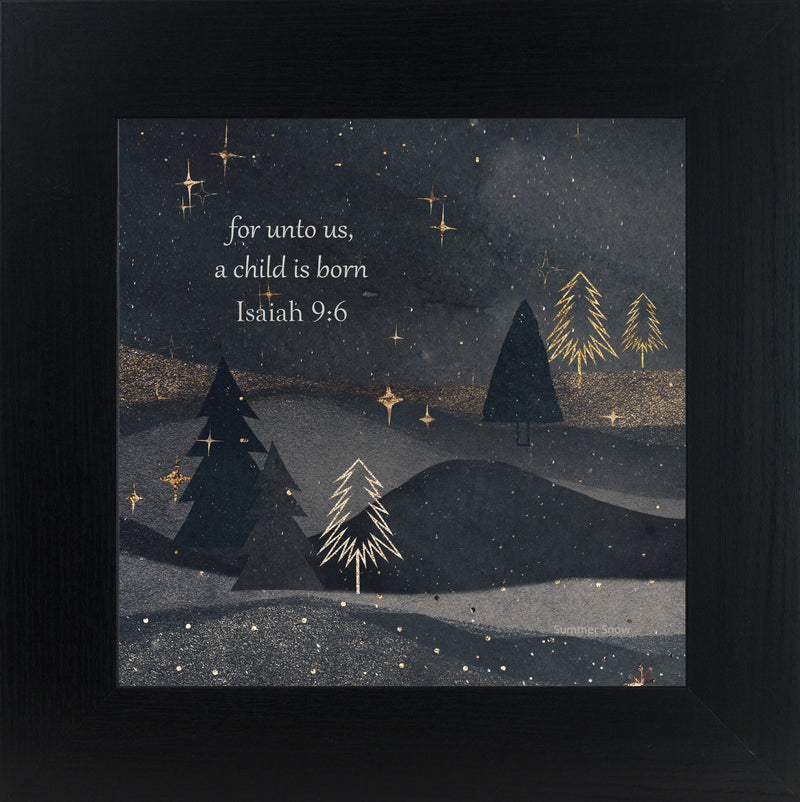 For Unto Us a Child is Born by Summer Snow SA82
