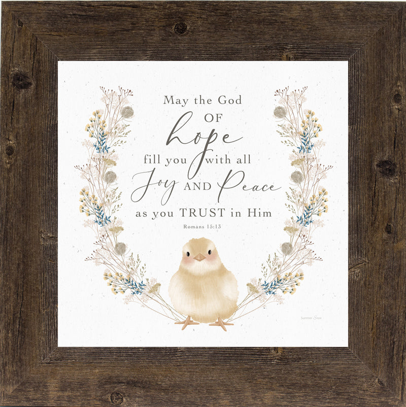 May the God of Hope Fill You by Summer Snow SN4