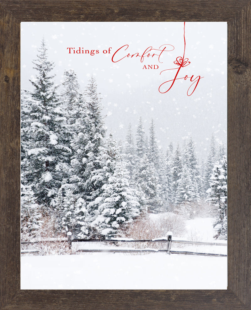 Tidings of Comfort and Joy vertical by Summer Snow SN337