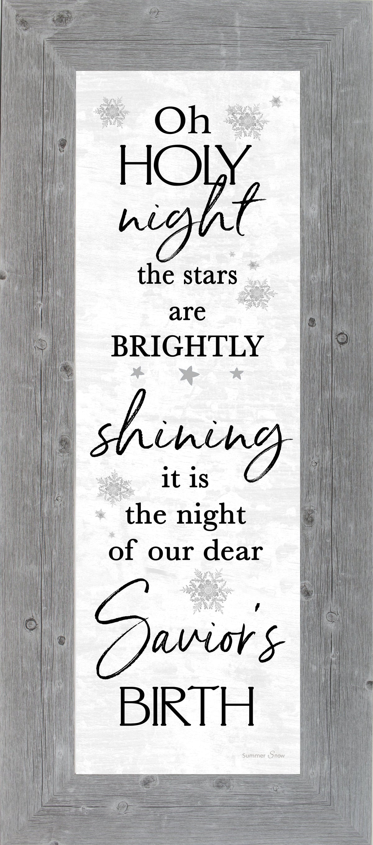 Oh Holy Night by Summer Snow SS103647 - Summer Snow Art