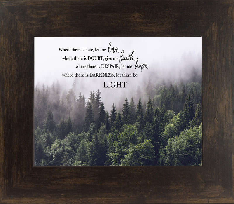 Where There is Hate Let Me Love by Summer Snow SS120 - Summer Snow Art