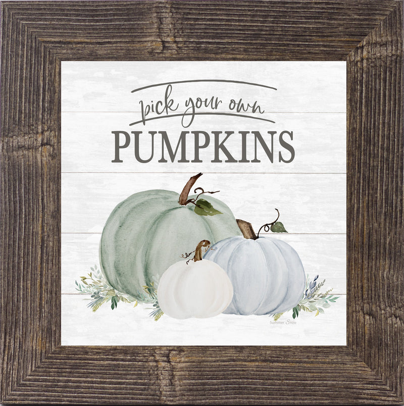 Pick Your Own Pumpkins by Summer Snow SS834 - Summer Snow Art