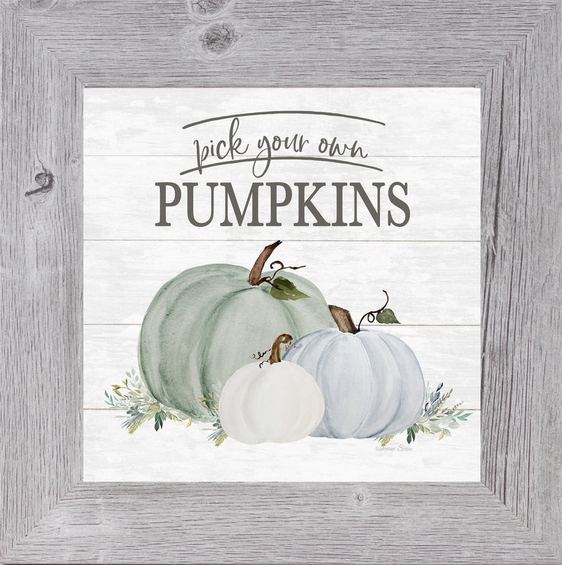 Pick Your Own Pumpkins by Summer Snow SS834 - Summer Snow Art