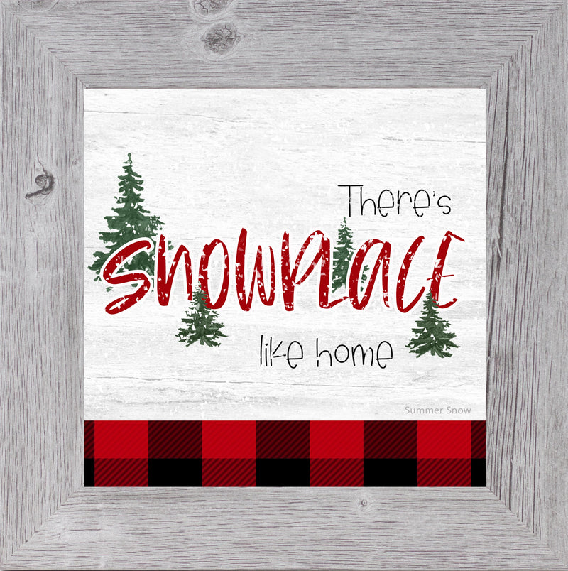 There's Snowplace Like Home by Summer Snow SS858 - Summer Snow Art