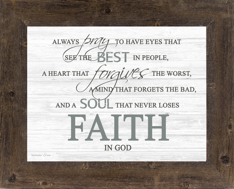 Faith in God SSA131
