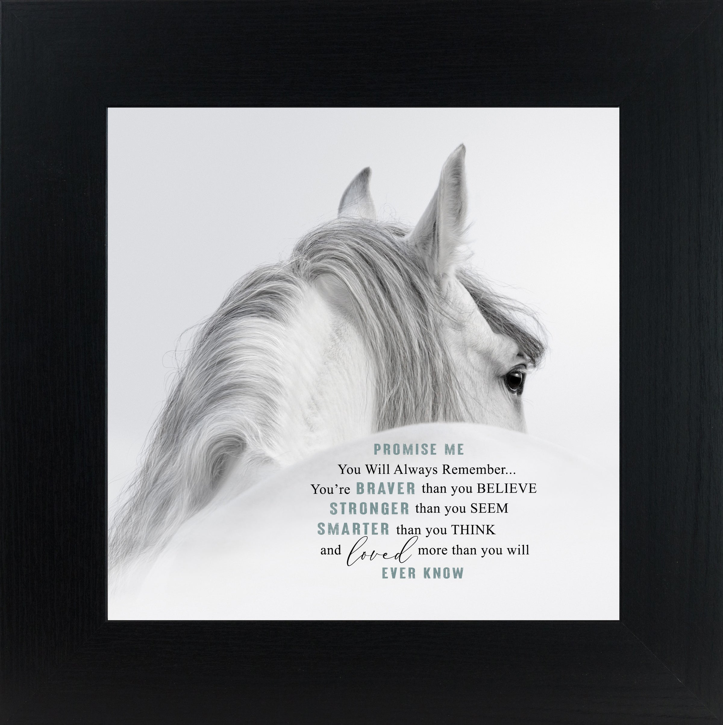 Promise Me White Horse by Summer Snow SW75