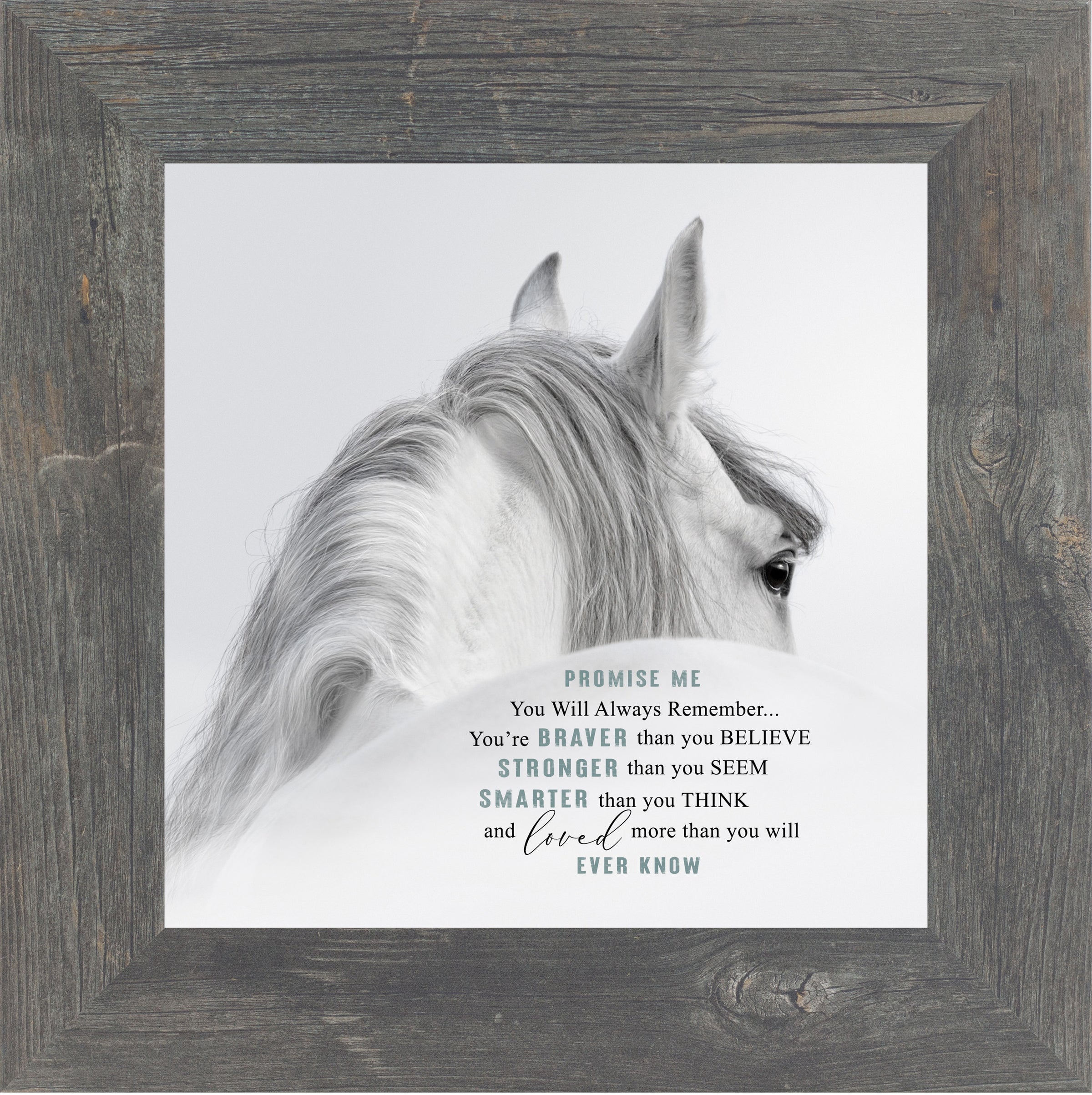 Promise Me White Horse by Summer Snow SW75